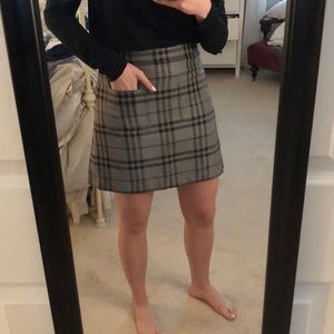 NWT JCrew Plaid Skirt